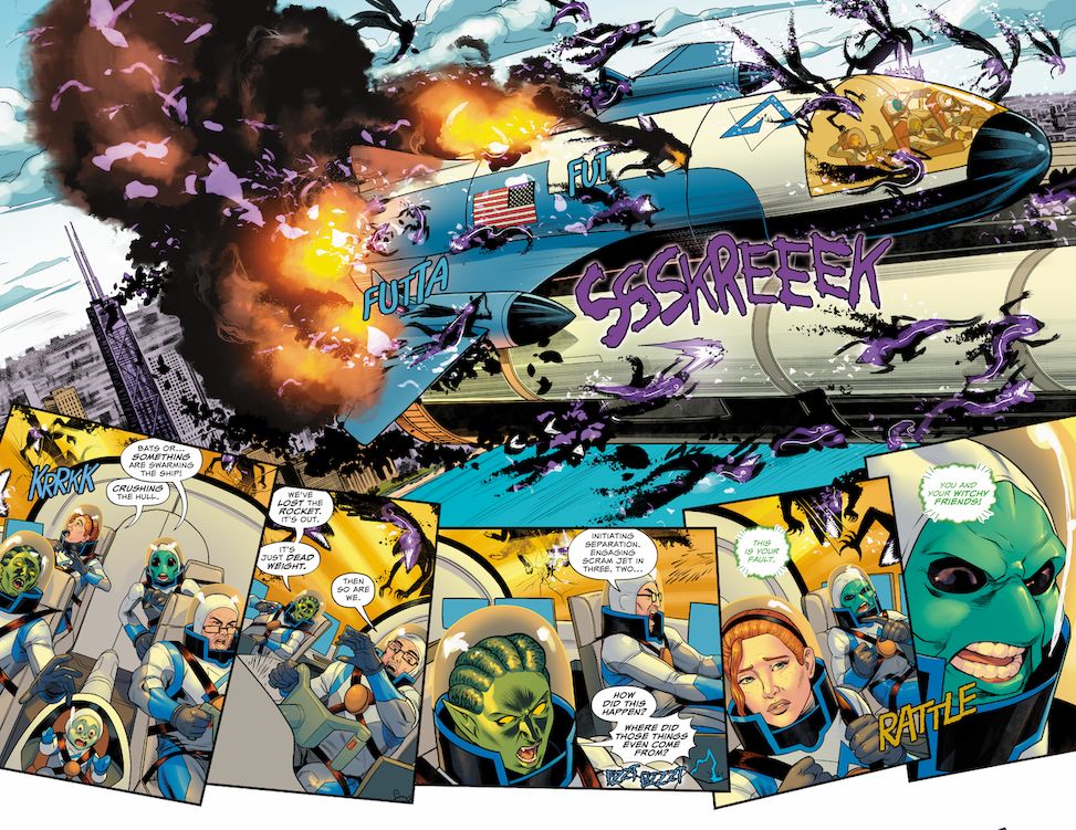 The Family Graves: Spell of the Space Witches #1 Pages 8-9