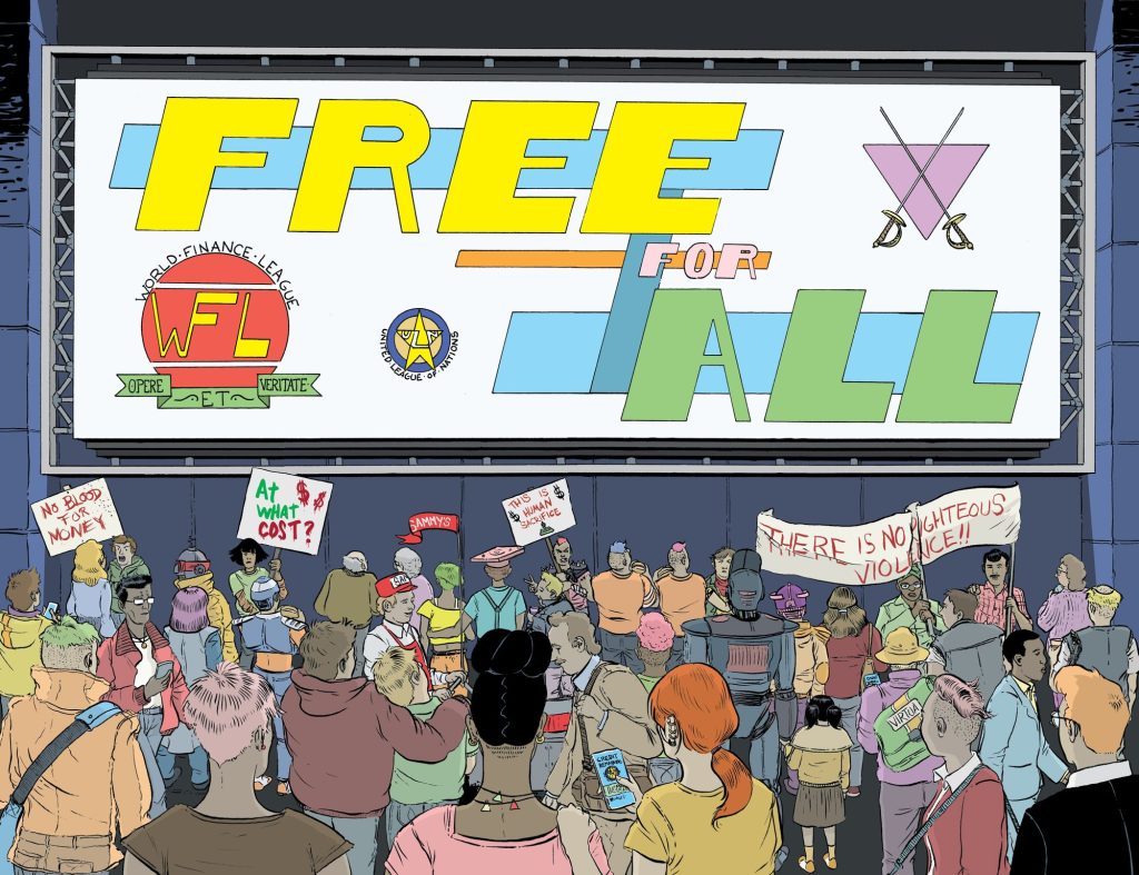 Free For All - Pages 2-3