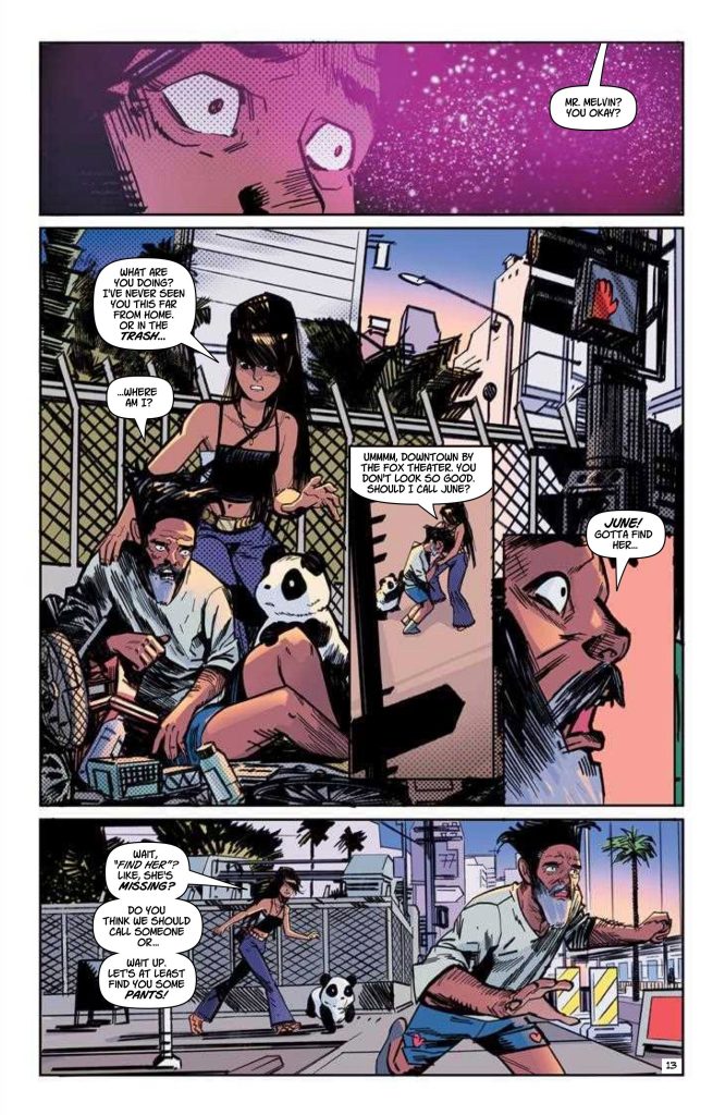 Ancestral Recall - Page 13. Written by Jordan Clark and art by Atagun Ilhan.