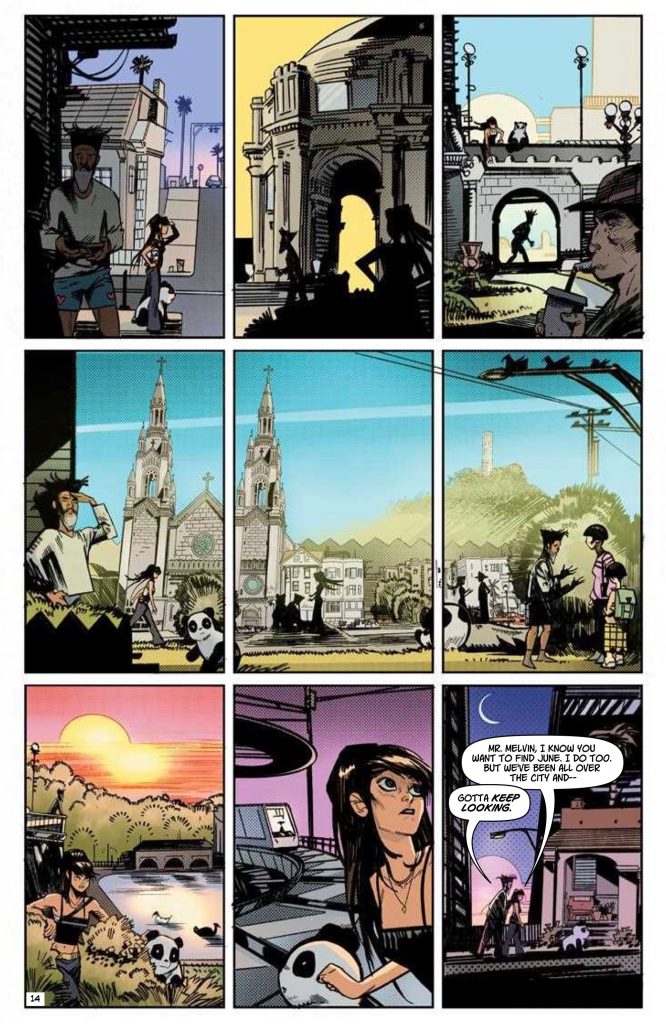 Ancestral Recall - Page 14. Written by Jordan Clark and art by Atagun Ilhan.