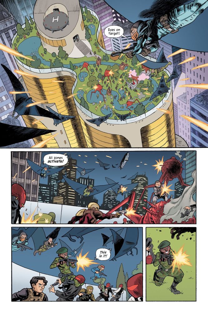 Fort Psycho #1 - Page 4. Written by Matt Kindt and art by Brian Hurtt.