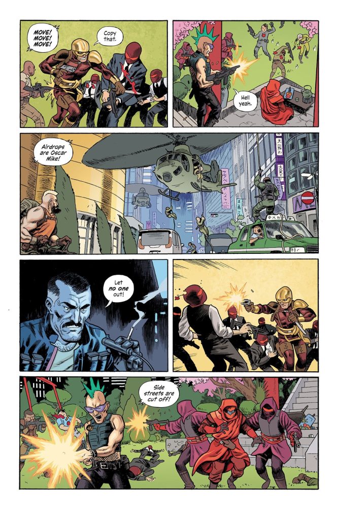 Fort Psycho #1 - Page 5. Written by Matt Kindt and art by Brian Hurtt.