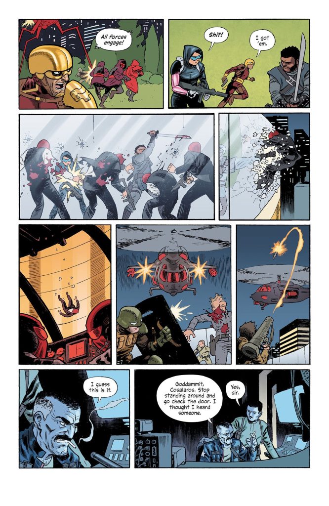 Fort Psycho #1 - Page 6. Written by Matt Kindt and art by Brian Hurtt.