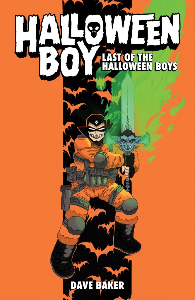 Halloween Boy - Front Cover by Dave Baker