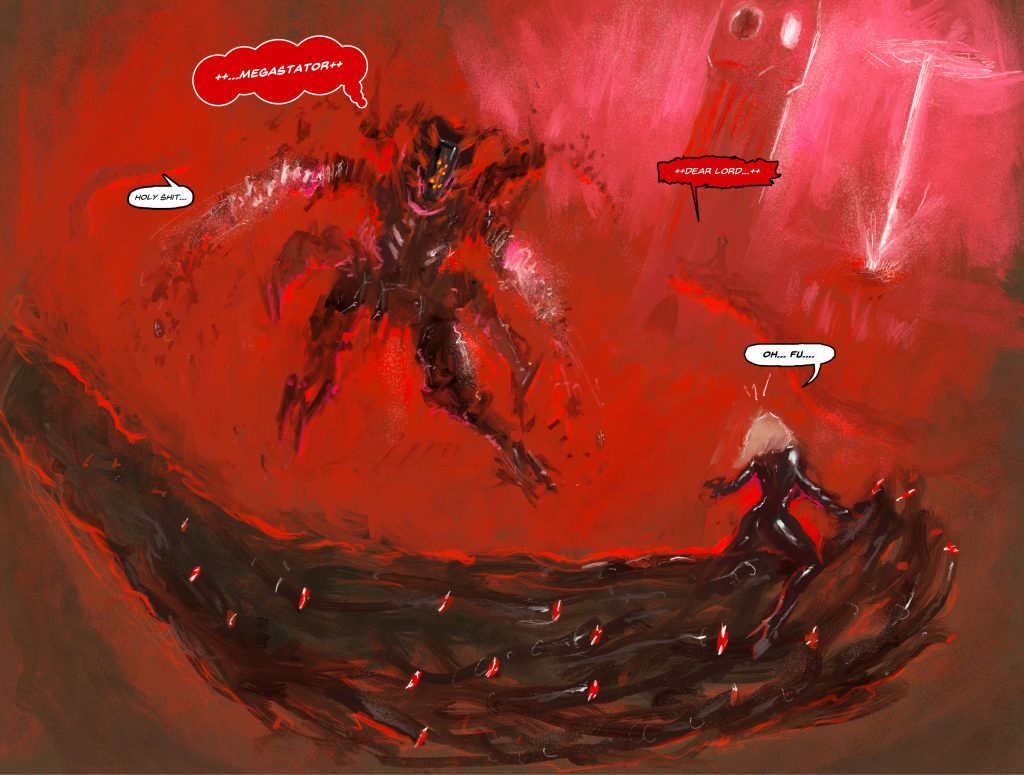 Blam & Glam #8 - Pages 20 & 21