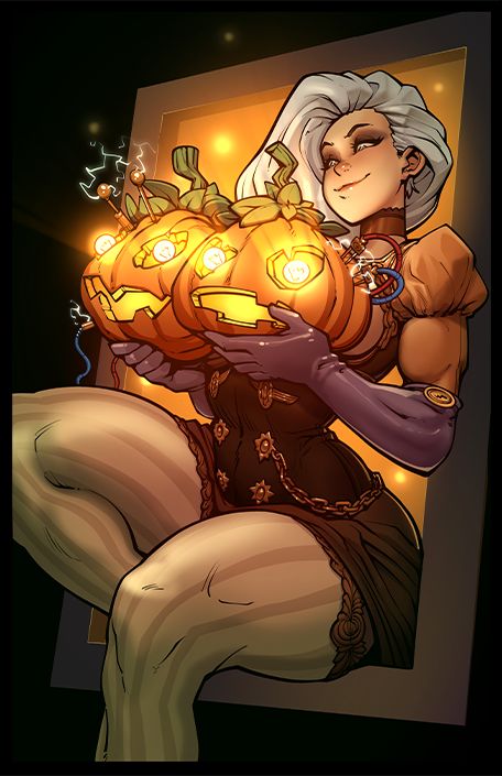 Voltessa Azima Jack-O-Lantern's Variant Cover