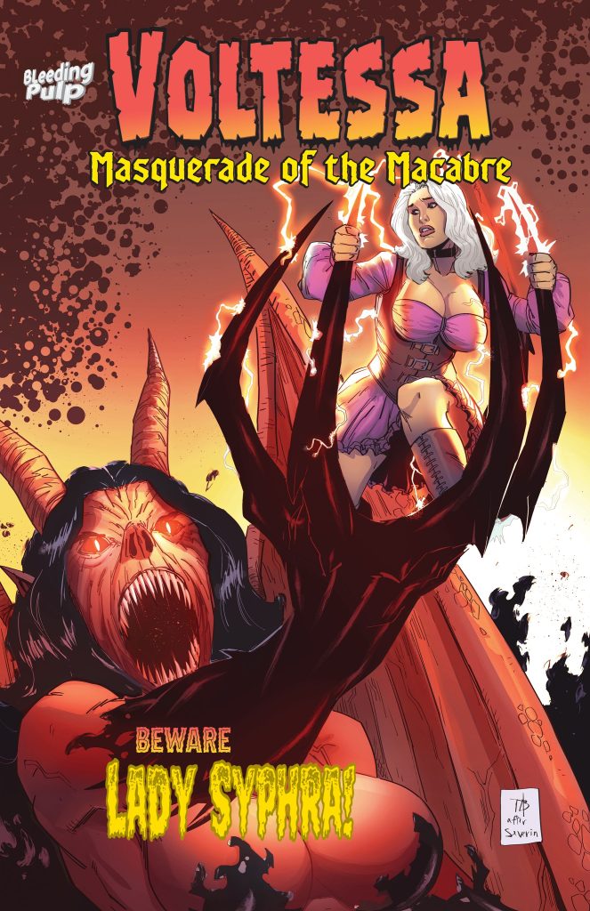 Voltessa: Masquerade of the Macabre - Cover by Antonio Brandao
