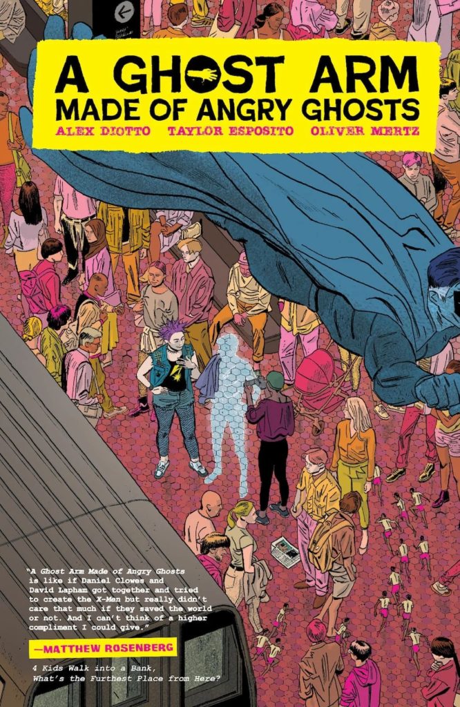 A Ghost Arm Made of Angry Ghosts - Comic Book Cover