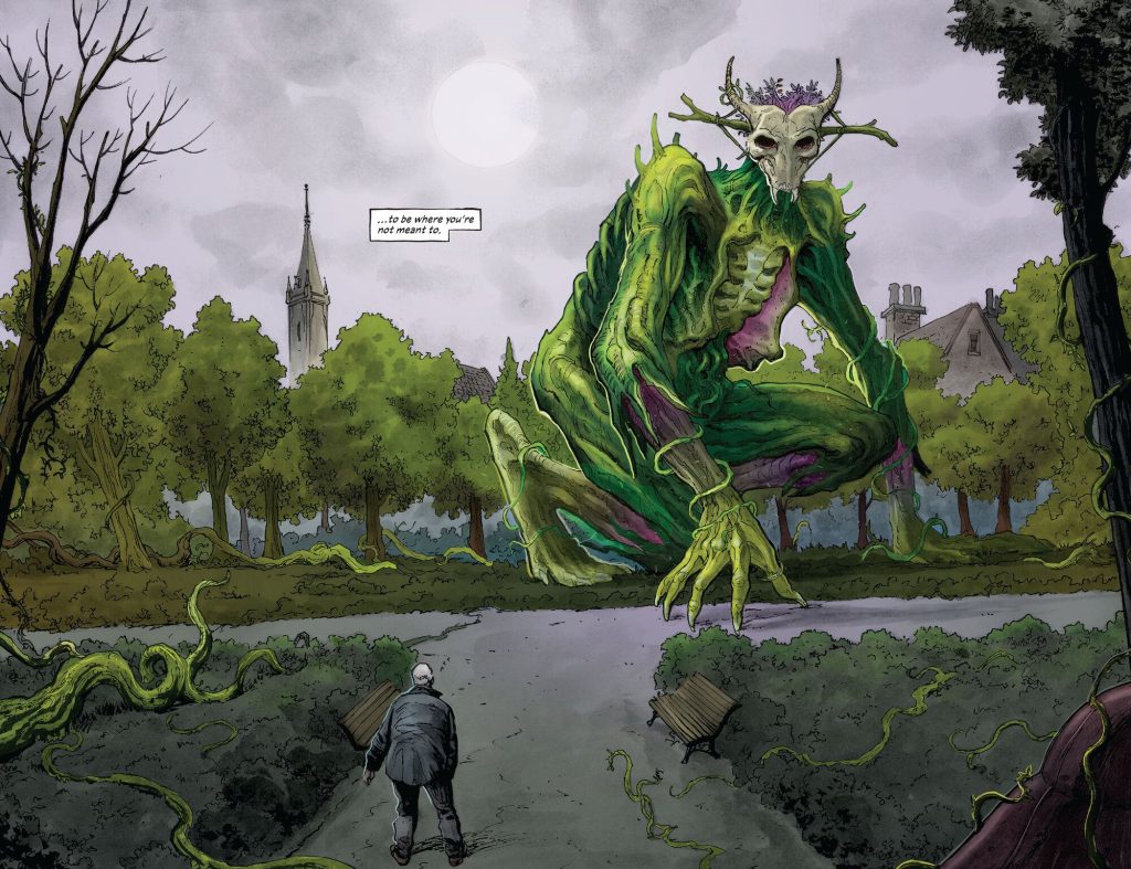 Double page spread from The Seasons Have Teeth #1