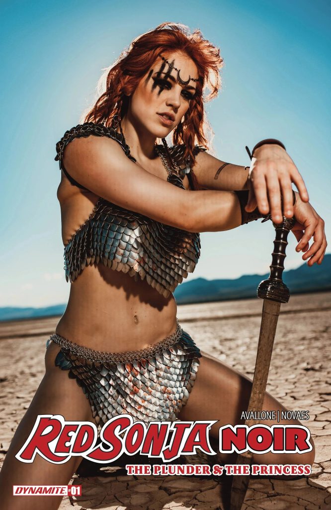 Red Sonja Noir The Plunder & The Princess #1 - Variant Cover - Cosplay by Molly Stewart