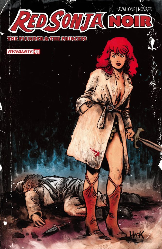 Red Sonja Noir The Plunder and the Princess Special #1 - Variant Cover by Robert Hack