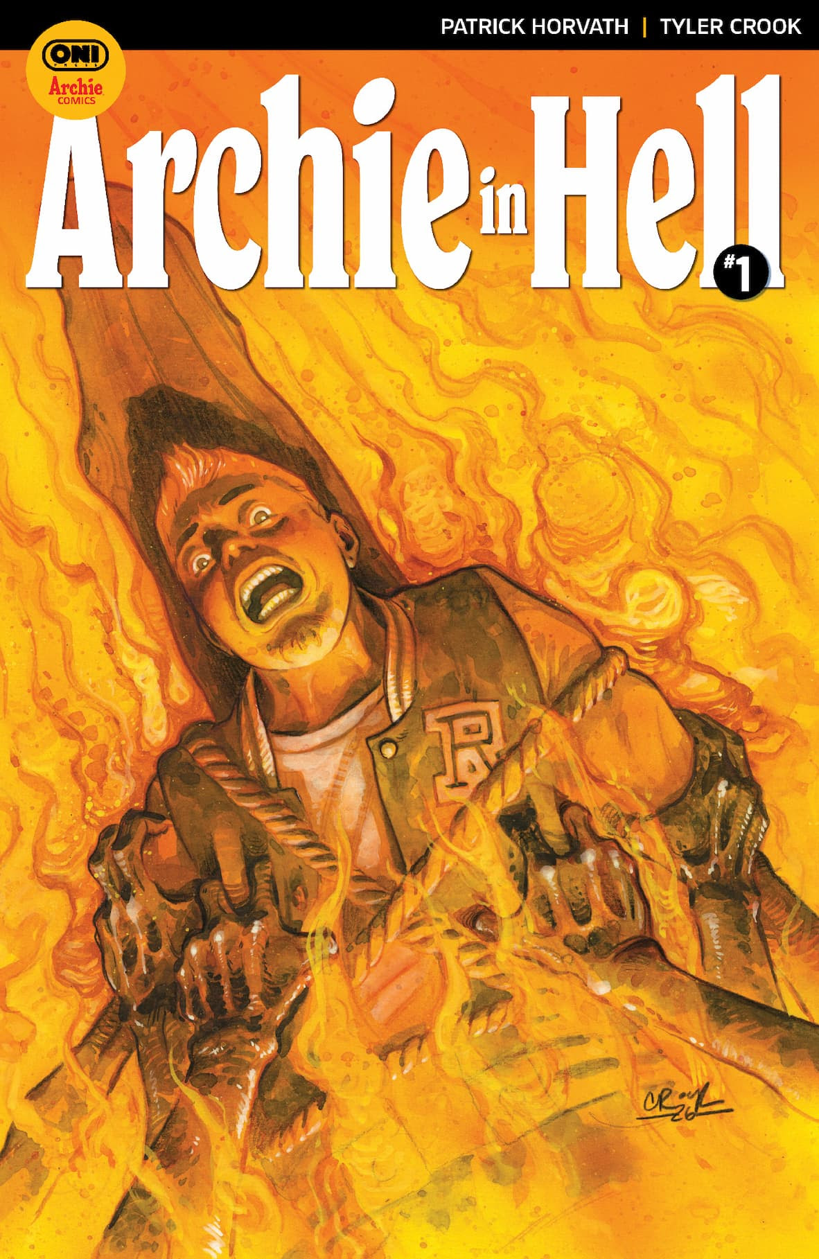 Archie in Hell - Cover A by Tyler Crook