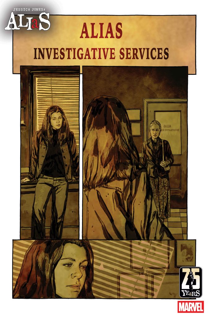 'Jessica Jones: Alias' Mini-Series - Issue 1, Page 1
