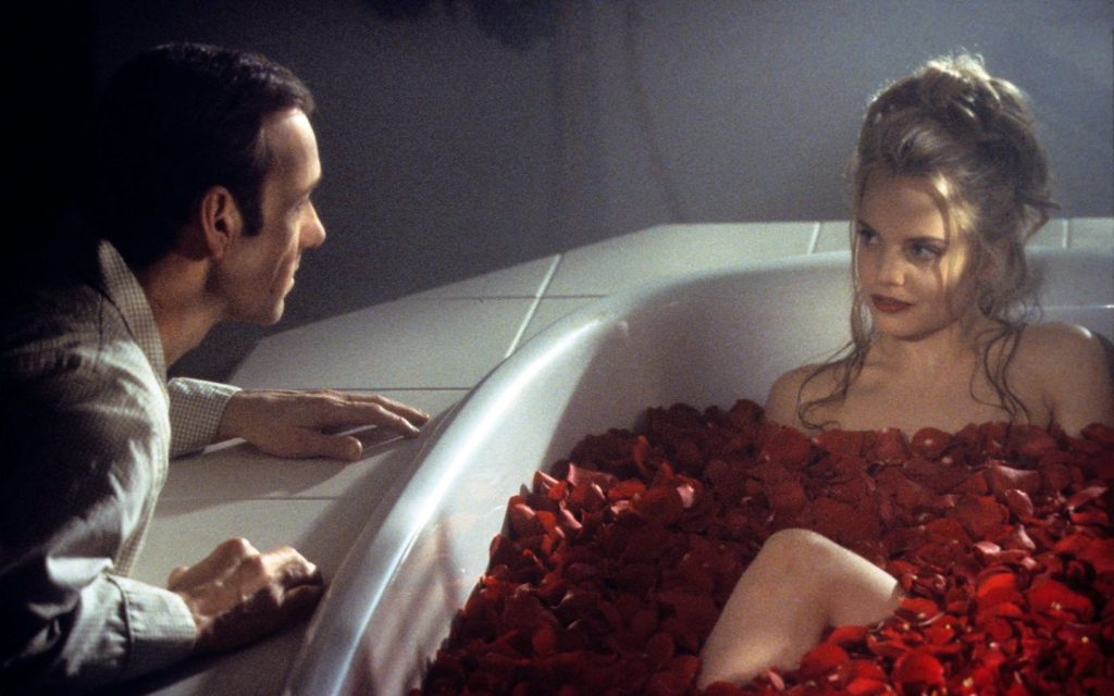 An iconic scene from American Beauty