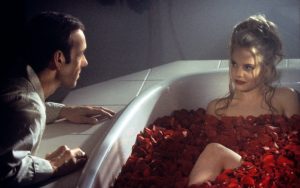 An iconic scene from American Beauty