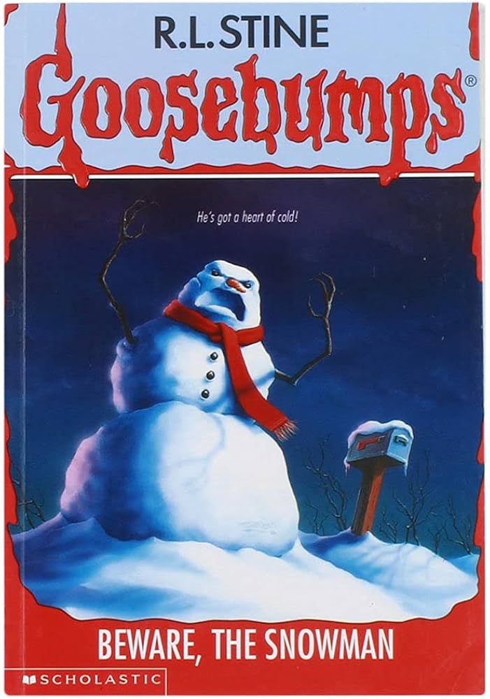 The Evil Snowman in 'Beware, the Snowman' Goosebumps Novel
