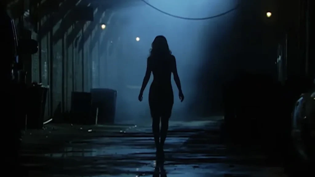 Miranda walking through Mexico in the dark