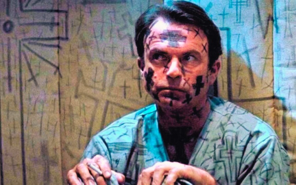 Sam Neill in a padded cell