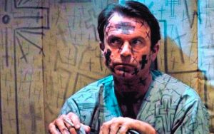 Sam Neill in a padded cell