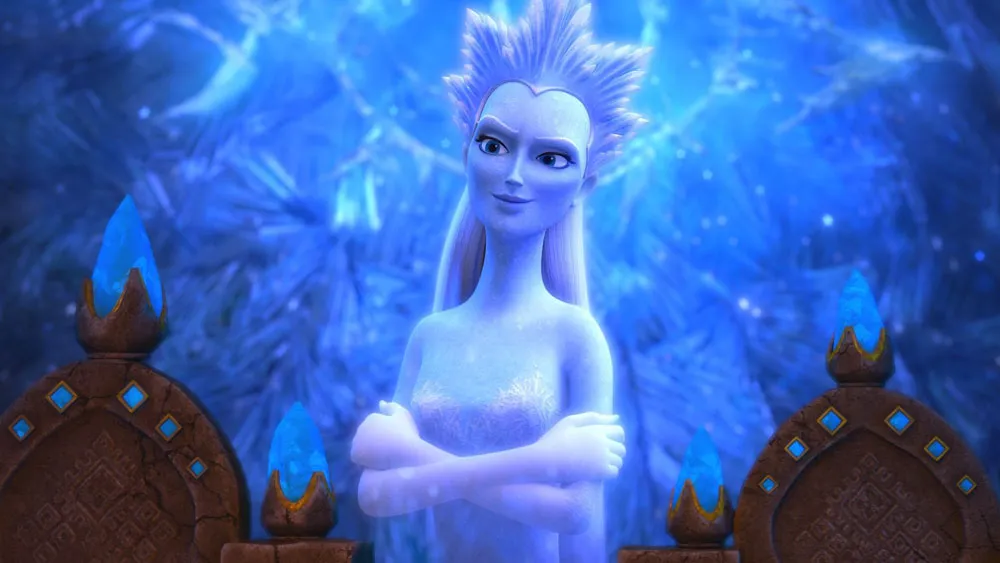 The Snow Queen in Russian Animated Movie 'The Snow Queen: Mirrorlands'